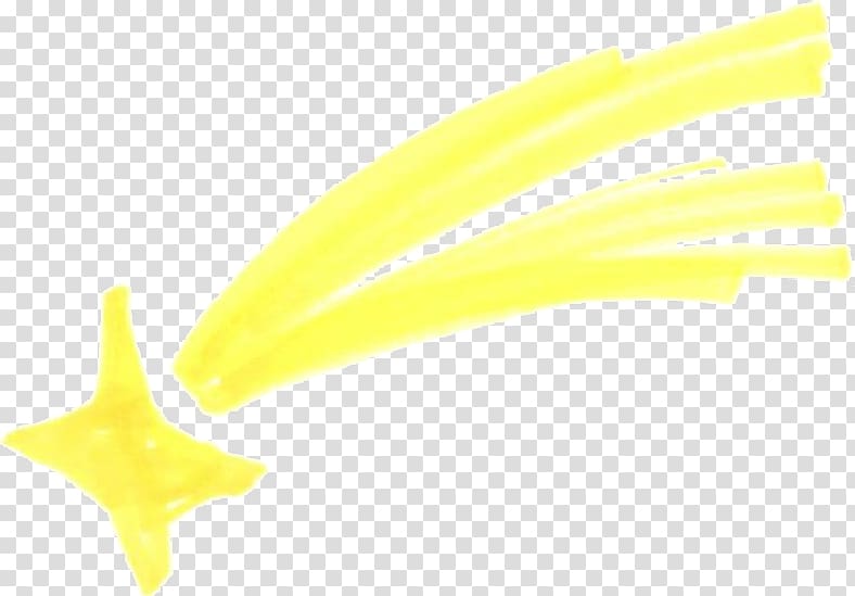 meteor Star Yellow Light, star transparent background PNG clipart