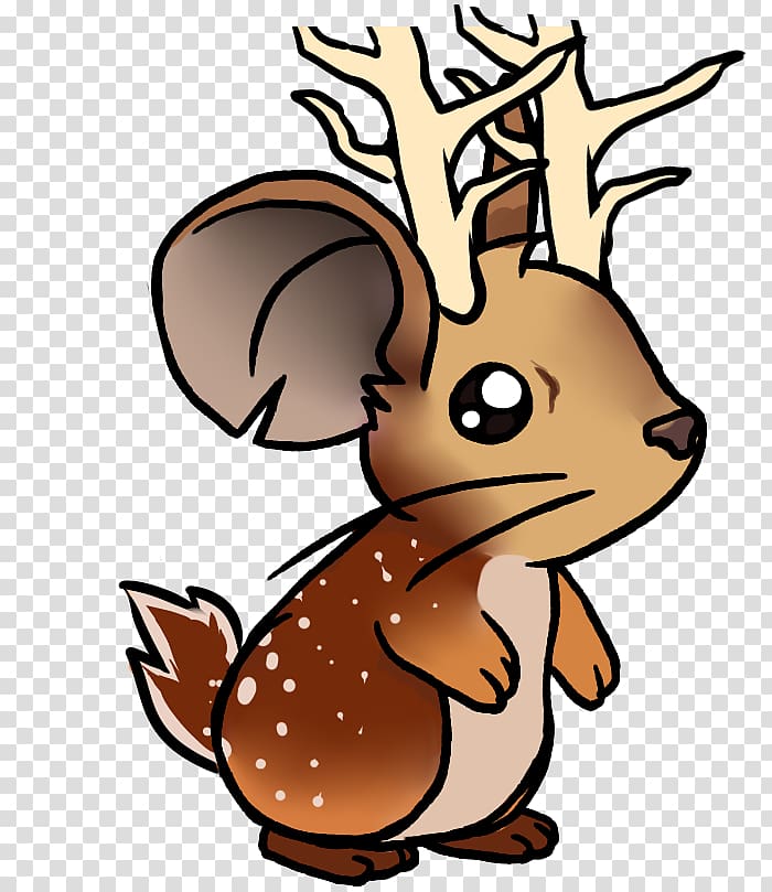 Reindeer Transformice Atelier 801 Mouse , Reindeer transparent background PNG clipart