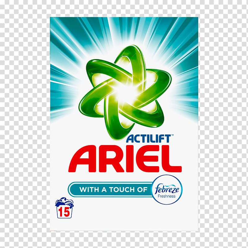 Ariel Laundry Detergent Washing, laundry detergent logos transparent background PNG clipart