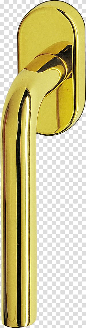 Fenstergriff Window Door handle Brass Builders hardware, window transparent background PNG clipart