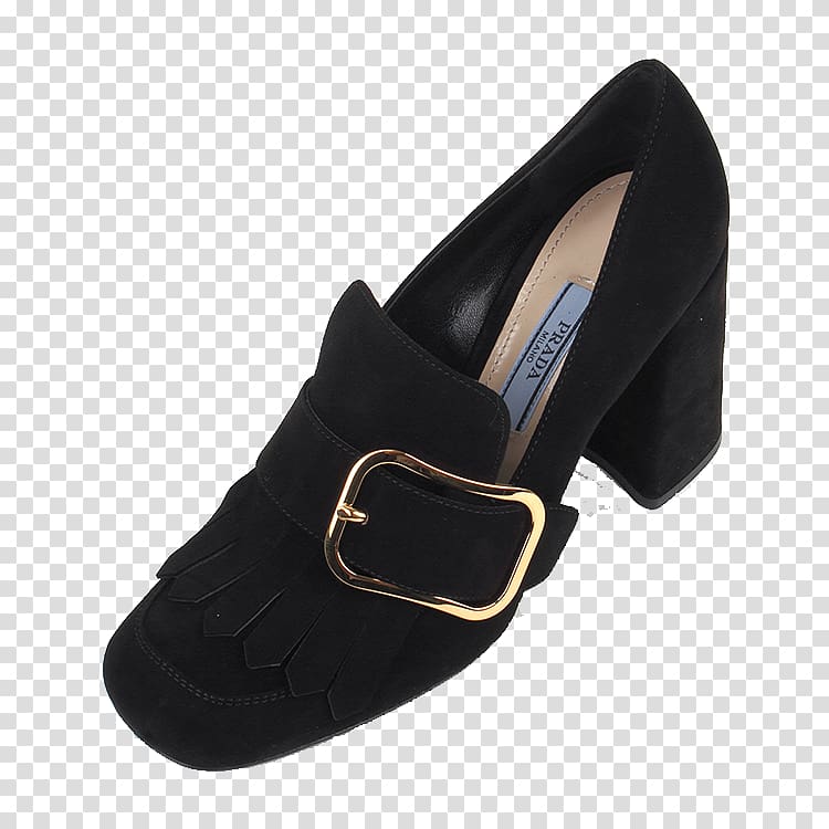 Slip-on shoe Slipper Prada, Prada shoes transparent background PNG clipart