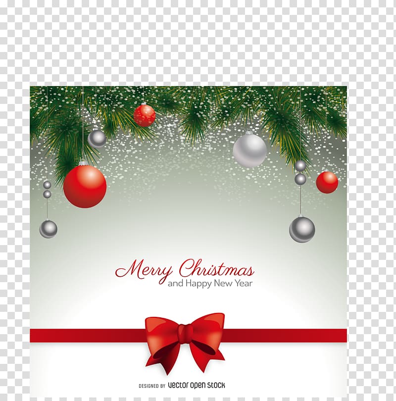Christmas card Postcard Santa Claus Wedding invitation, Christmas greeting card transparent background PNG clipart