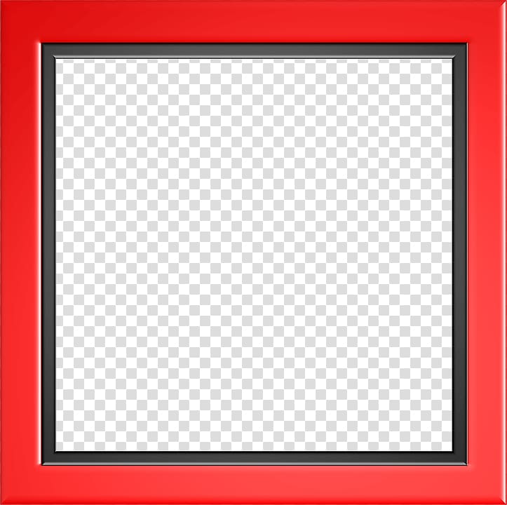 Square Text frame Area Pattern, Red Border Frame transparent background PNG clipart