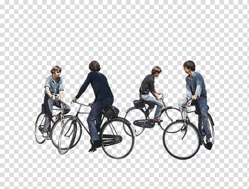 The Beatles Bicycle Help!, bicicle transparent background PNG clipart