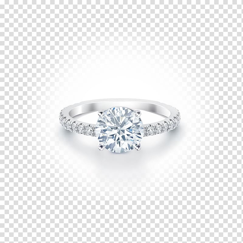 Jewellery Ring Diamond cut De Beers, solitaire ring transparent background PNG clipart