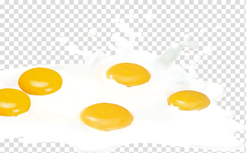 Yolk Yellow Egg, Milk, egg yolk transparent background PNG clipart