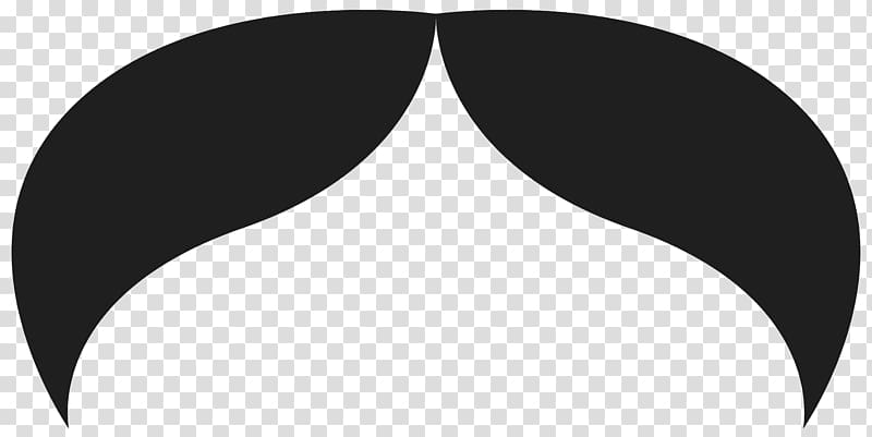 black mustache illustration, Black and white Pattern, Movember Stache Droopy transparent background PNG clipart