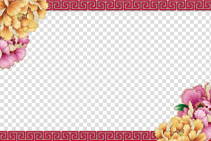 China Chinese New Year Poster, China Creative Wind transparent background PNG clipart