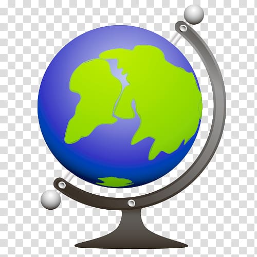 Globe, Cartoon earth transparent background PNG clipart