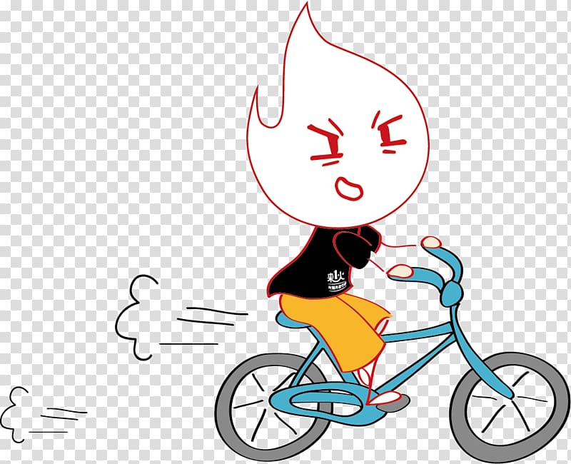 Bicycle wheel Bicycle frame Cycling BMX bike, Cute cartoon villain bike transparent background PNG clipart