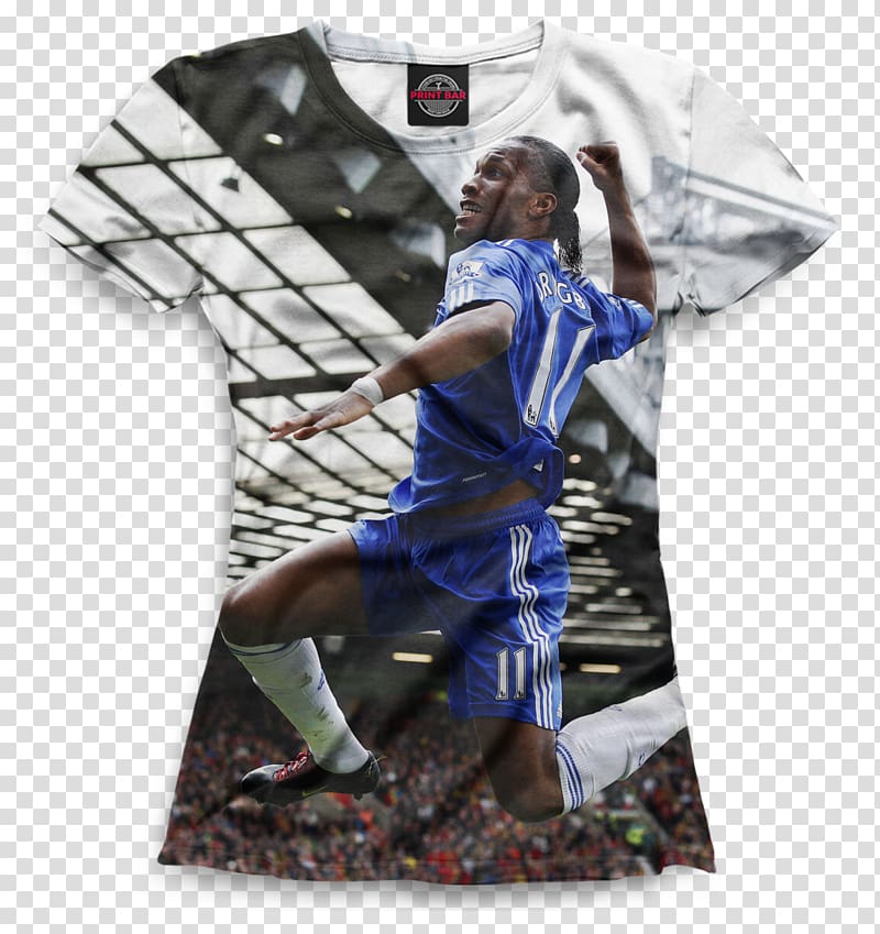 Chelsea F.C. Football player Sports T-shirt, Poster bar transparent background PNG clipart