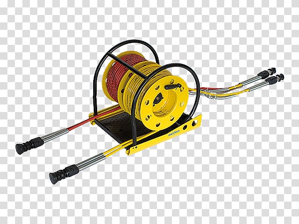Hose reel Hydraulics Pipe Winch, emergency fire hose reel sign transparent background PNG clipart