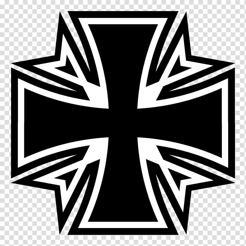 Grand Cross of the Iron Cross Kingdom of Prussia Germany, maltese cross transparent background PNG clipart