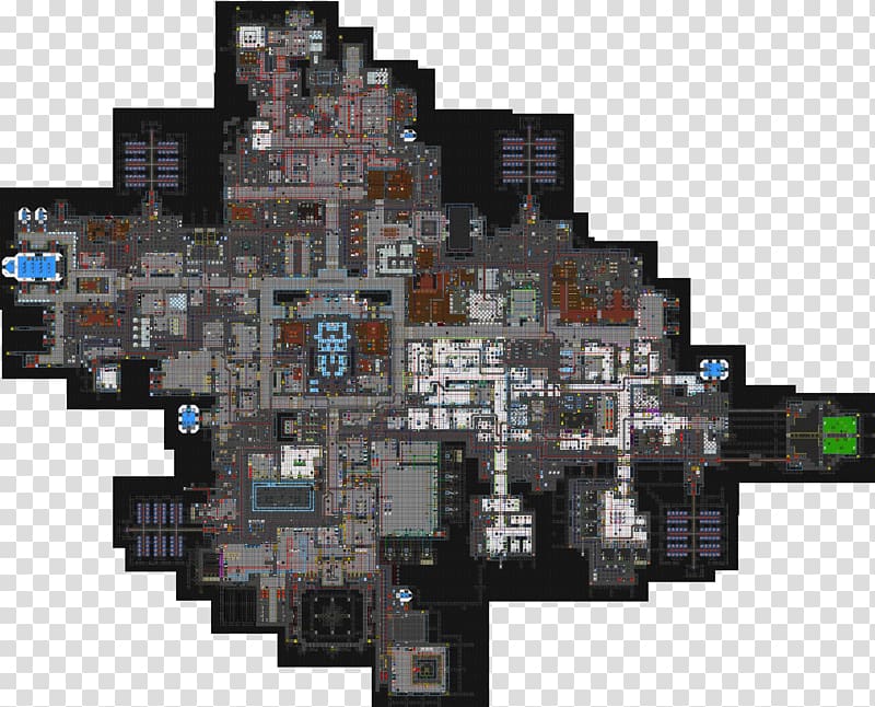 Space Station 13 Map Floor plan, map transparent background PNG clipart