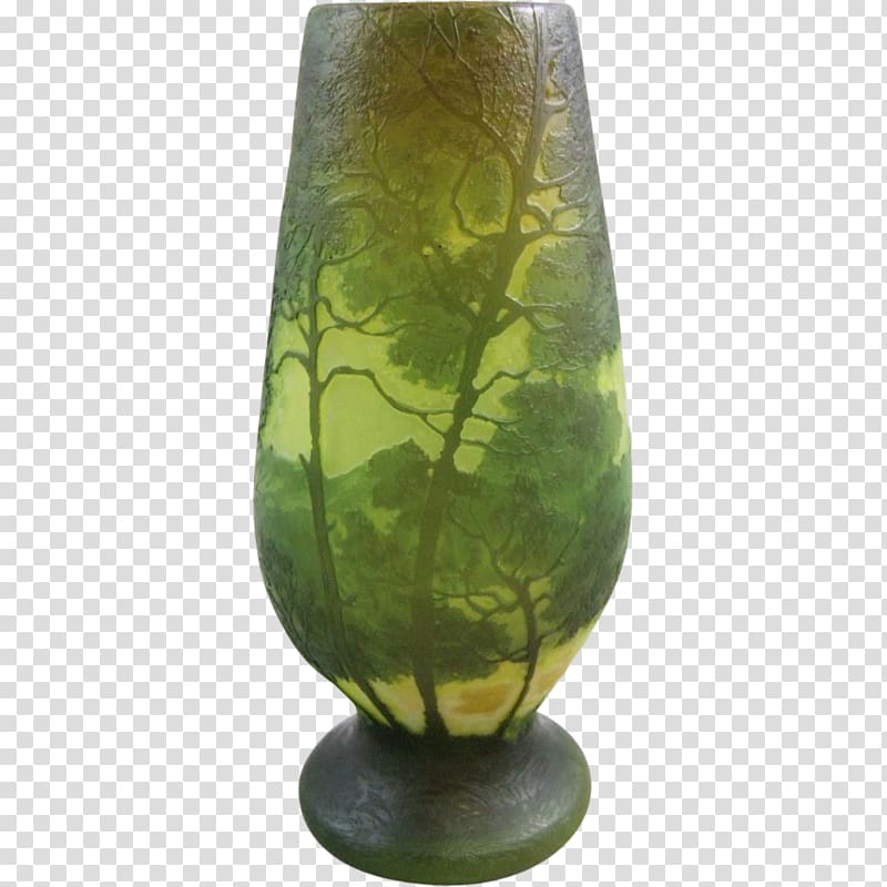 Vase French Cameo Glass Glass art, vase transparent background PNG clipart