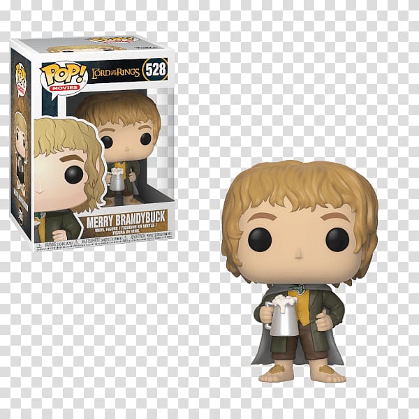 Meriadoc Brandybuck Frodo Baggins Gollum Lurtz Funko, toy transparent background PNG clipart