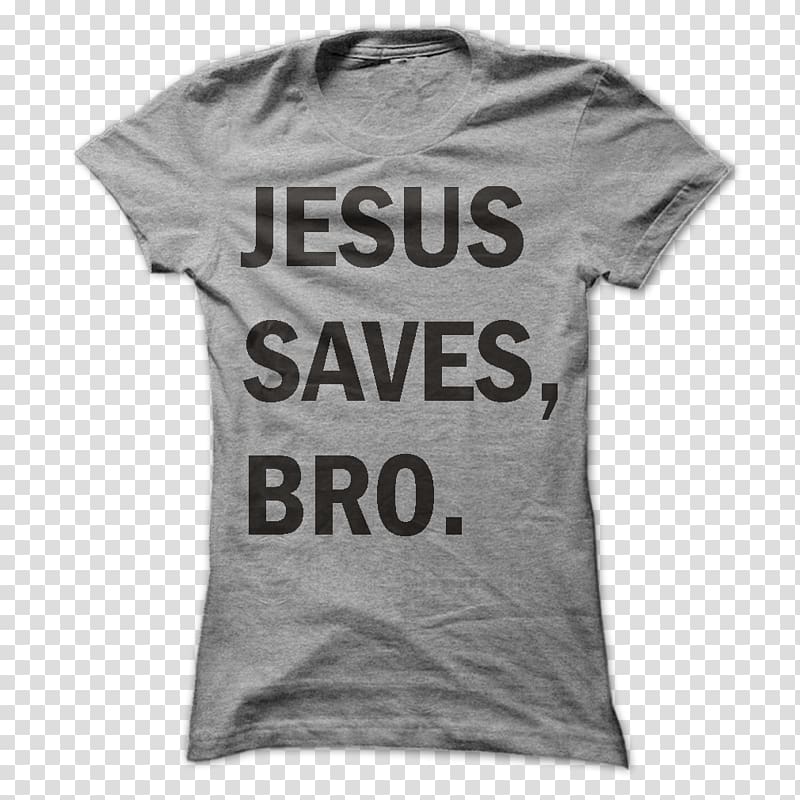 Long-sleeved T-shirt Hoodie Sweater, Jesus Saves transparent background PNG clipart