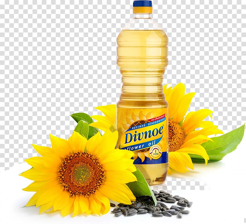 Sunflower oil Organic food Common sunflower Sunflower seed, Sunflower oil transparent background PNG clipart