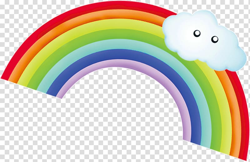 rainbow illustration, Rainbow transparent background PNG clipart