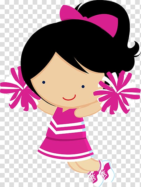 Cheerleading , Child Girl Jumping transparent background PNG clipart