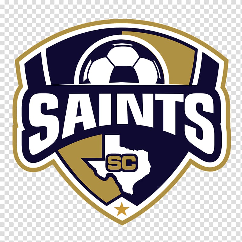 Logo Football team Saints Soccer Club, design transparent background PNG clipart