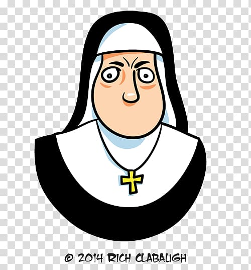 Nun Vow Religious habit Cartoon , others transparent background PNG clipart