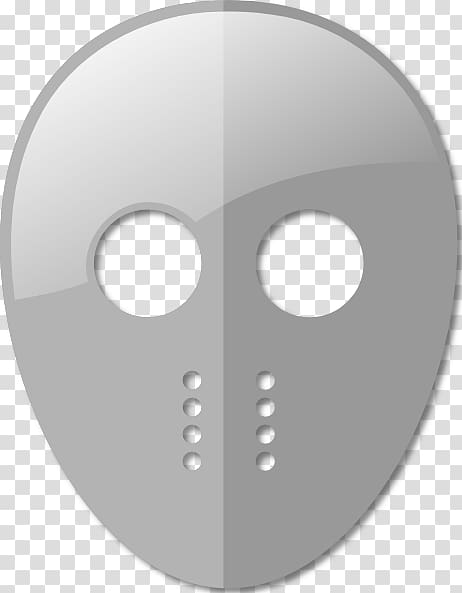 Goaltender mask Hockey , Jason transparent background PNG clipart