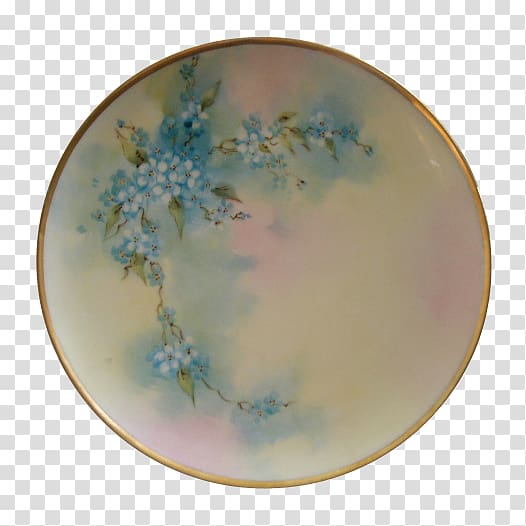 Porcelain, hand painted decoration transparent background PNG clipart