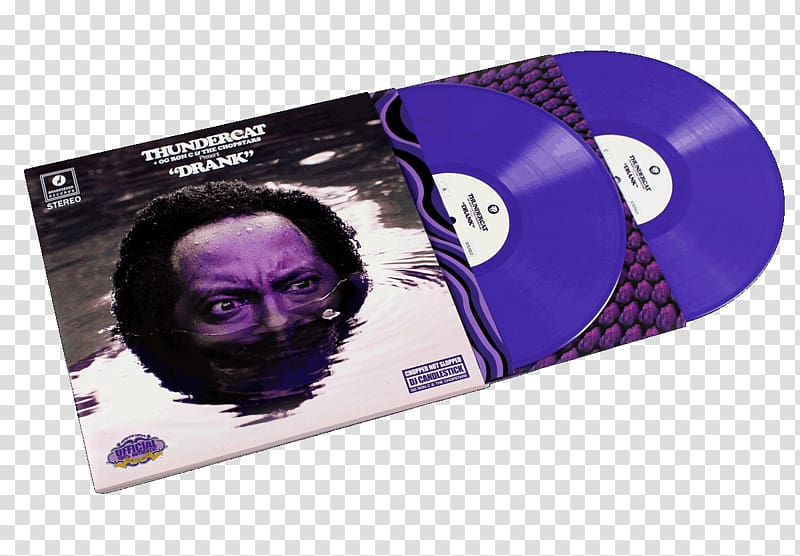 Drunk Drank Phonograph record Disc jockey The Chopstars, purple drank transparent background PNG clipart