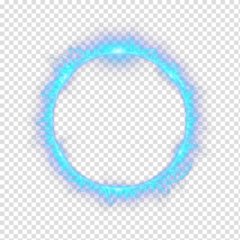 blue circle flame transparent background PNG clipart