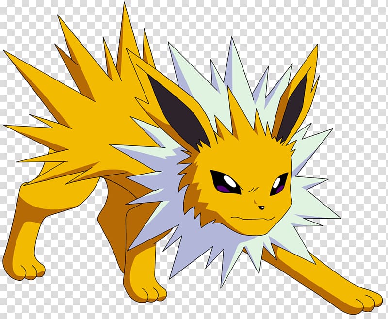 Pokemon character illustration, Pokxe9mon X and Y Jolteon Eevee Zapdos, Pokemon HD transparent background PNG clipart
