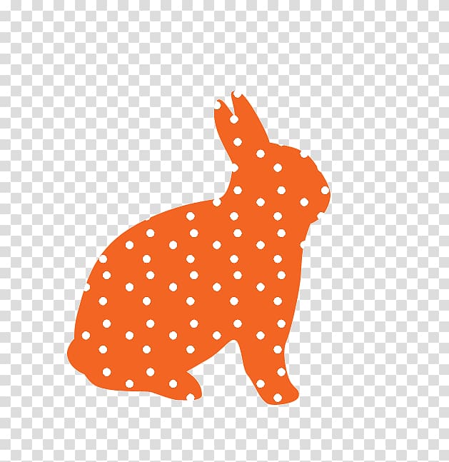 Hare Rabbit Easter Bunny Dog, cut the dotted line transparent background PNG clipart