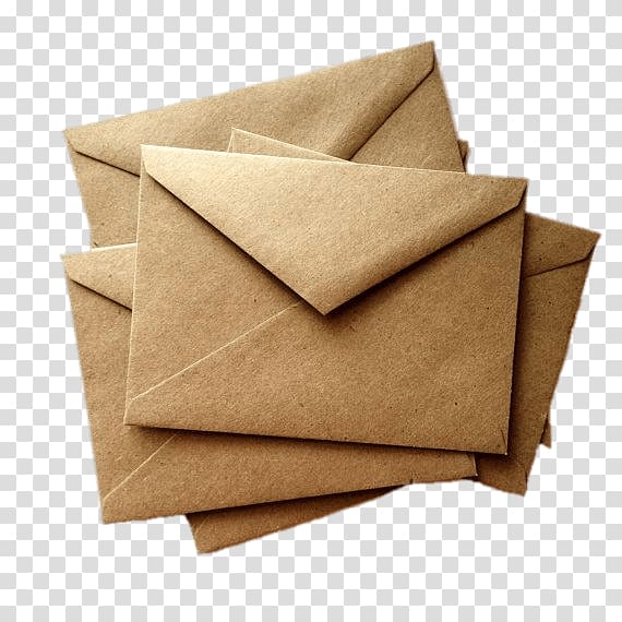 brown envelopes , Brown Envelopes transparent background PNG clipart