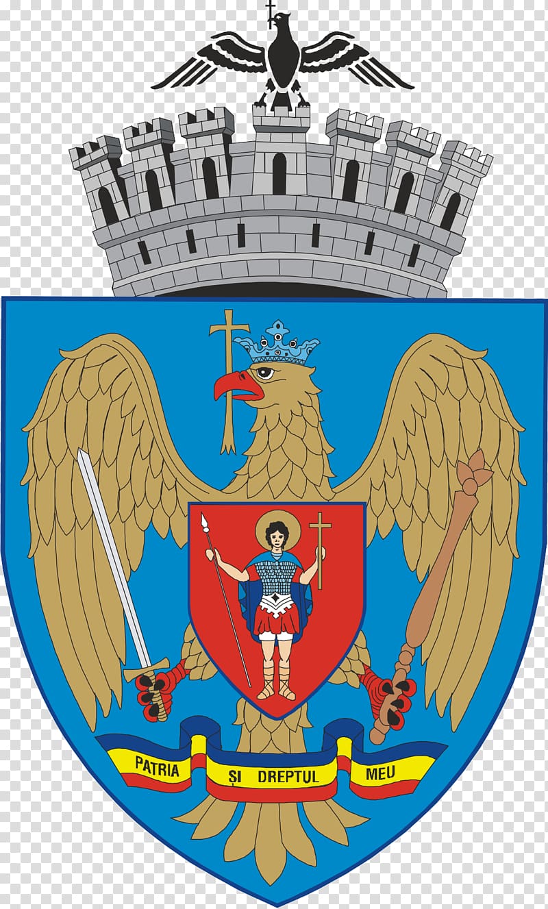Coat of arms of Bucharest Mayor of Bucharest Coat of arms of Romania, StemA transparent background PNG clipart