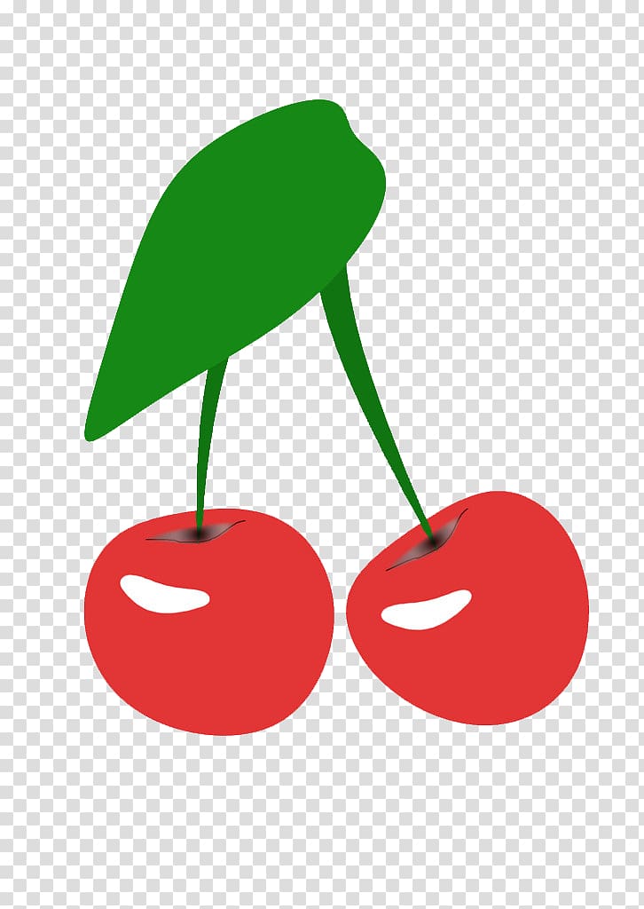 Cherry Cartoon Auglis Fruit, Cherry transparent background PNG clipart