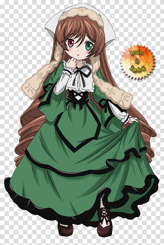 Rozen Maiden Costume Suiseiseki Cosplay Anime, cosplay transparent background PNG clipart