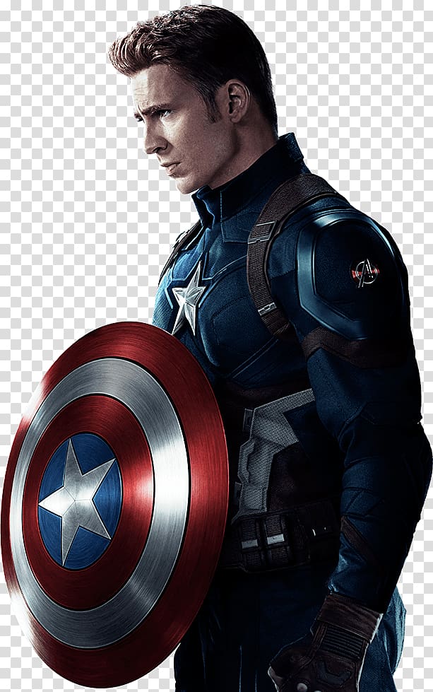 Chris Evans illustration, Chris Evans Captain America: Civil War Iron Man Black Widow, captain america transparent background PNG clipart