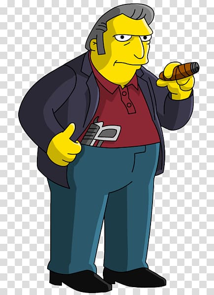 Fat Tony The Simpsons: Tapped Out Homer Simpson The Simpsons Game, the simpsons transparent background PNG clipart