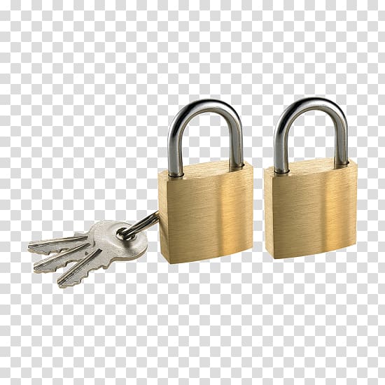 Conair 2 Pack Small Brass Padlocks With Keys TS2A01TS Conair 2 Pack Small Brass Padlocks With Keys TS2A01TS Luggage lock, Passport Travel Organizer Strap transparent background PNG clipart