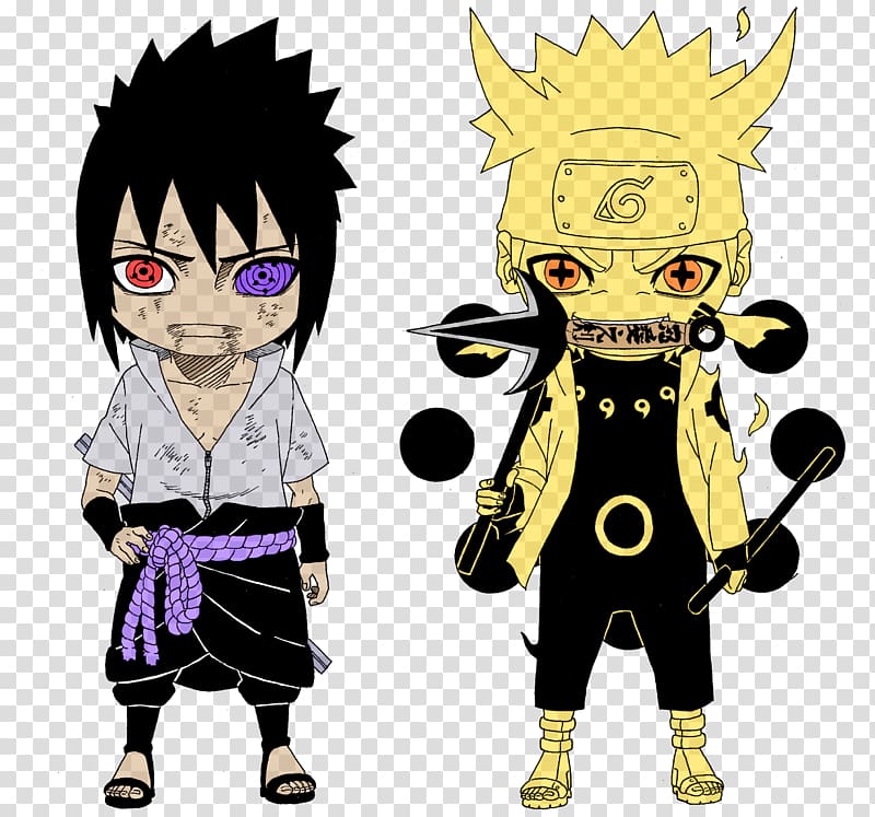 Sasuke Uchiha Itachi Uchiha Madara Uchiha Gaara Naruto Uzumaki, Chibi transparent background PNG clipart