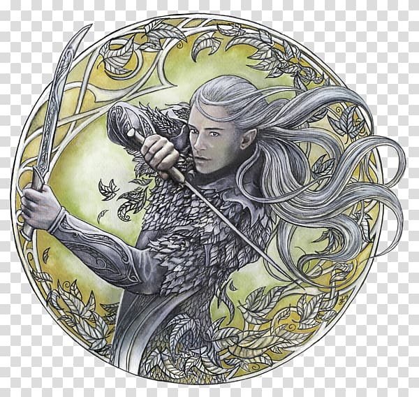 Legolas Thranduil Gimli Galadriel The Lord of the Rings, Elf transparent background PNG clipart