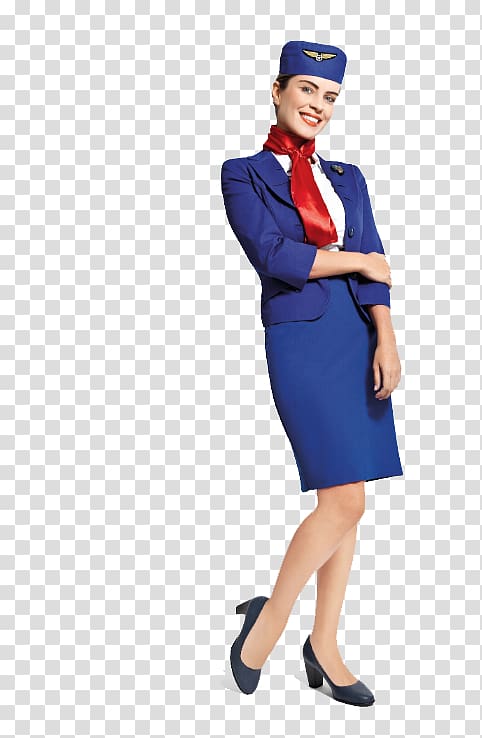 Flight attendant Airplane Airline Aircraft cabin, flight attendant transparent background PNG clipart