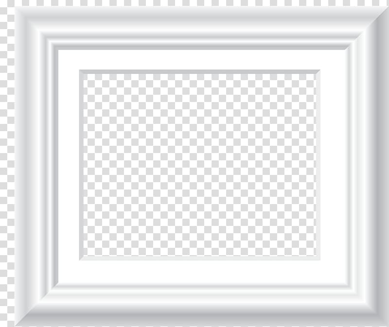 square white frame illustration, frame Pattern, White Frame transparent background PNG clipart