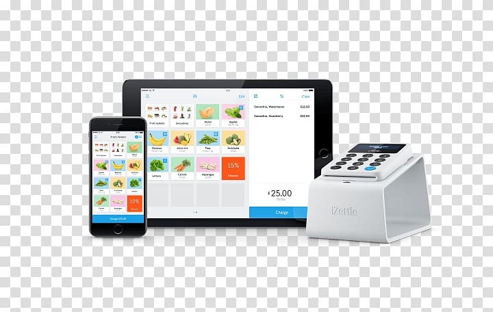 iZettle Payment Square, Inc. Business PayPal, Credit Card machine transparent background PNG clipart