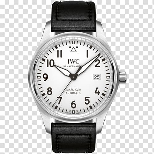 International Watch Company Jewellery Strap Automatic watch, IWC Pilot\'s Watches transparent background PNG clipart