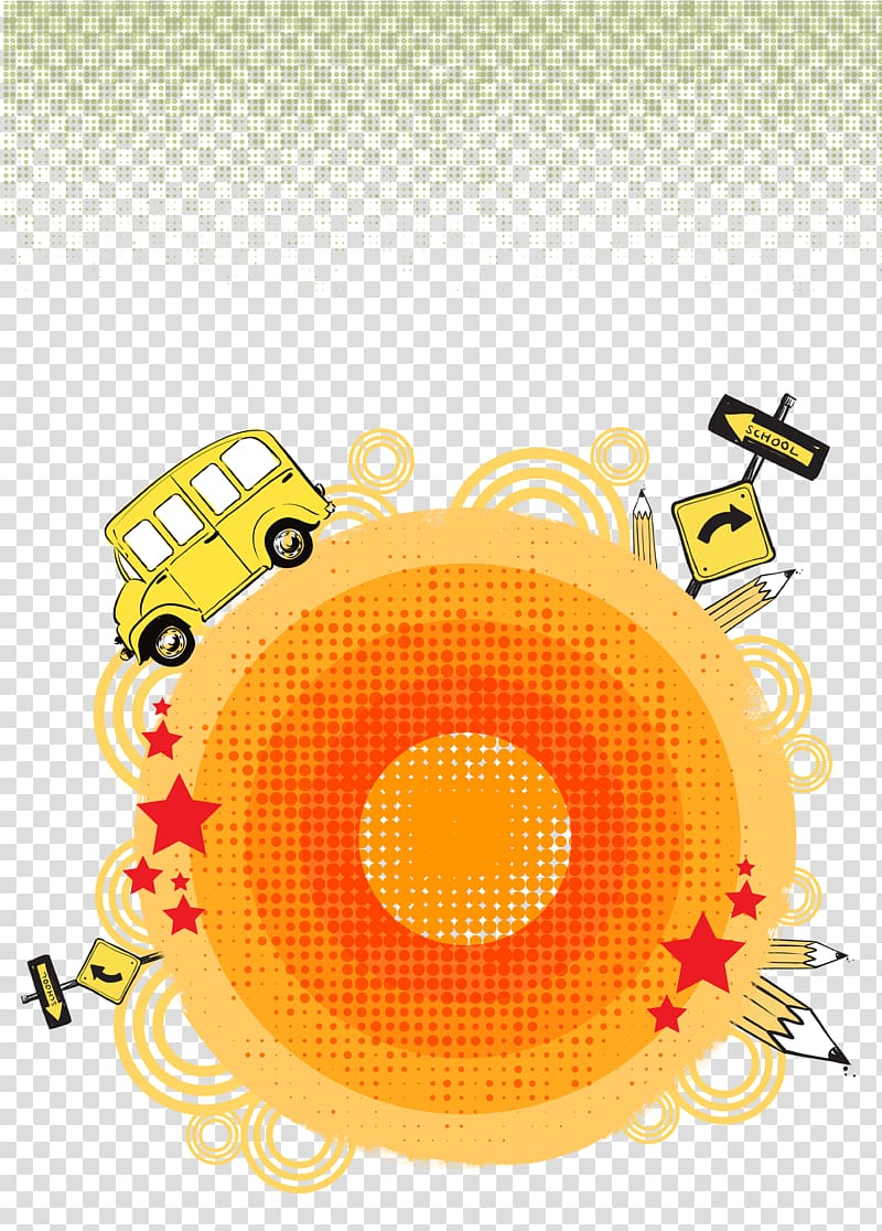 Graphic design Licentiate Doctorate, Flat element,car,indicator,pencil transparent background PNG clipart