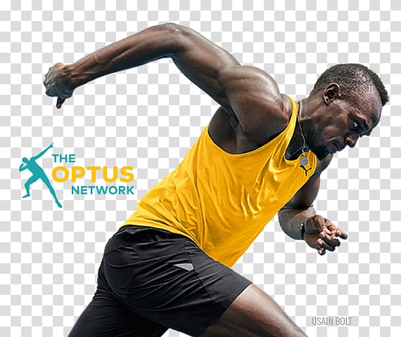 Athlete Sprint Sport 200 metres Athletics, Usain Bolt transparent background PNG clipart