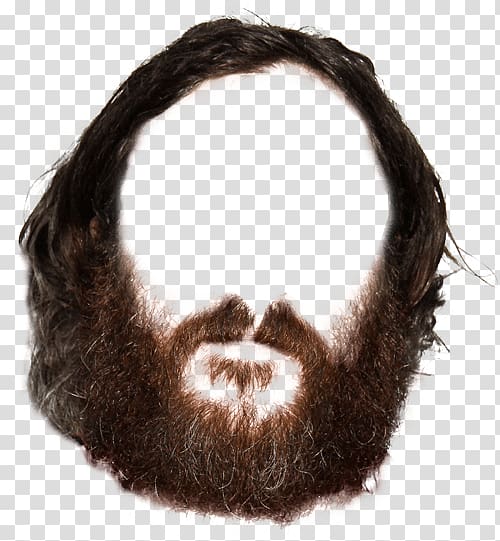man's beard, Beard Hippie transparent background PNG clipart