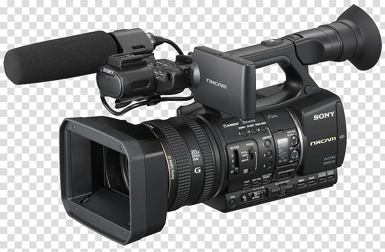 Sony camcorders Video Cameras High-definition television High-definition video, Camera transparent background PNG clipart