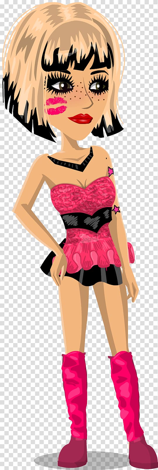 MovieStarPlanet Clothing Pin Game Information, aesthetic msp girl transparent background PNG clipart